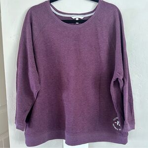 Purple Crewneck by Victoria Secret